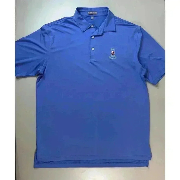 PETER MILLAR Other - Peter Millar Men’s Summer Comfort Blue Golf Polo Size Large Outdoor Athletic